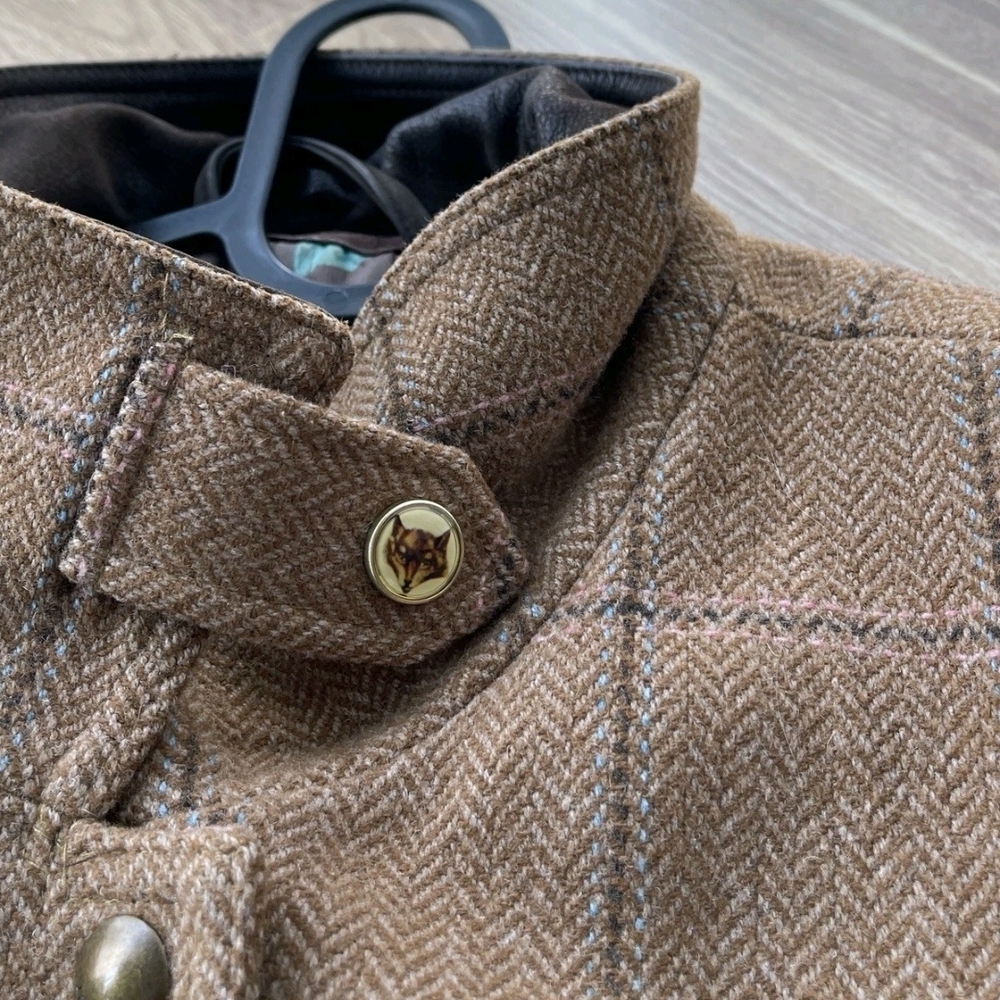 JOULES Women's Fieldcoat Tweed Country Jacket in Harkworth Tweed, Size UK 20 - Picture 7 of 12